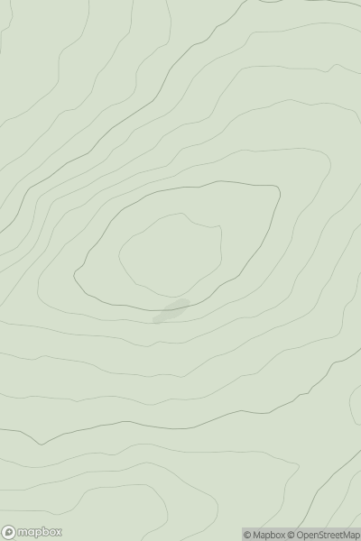 Thumbnail image for Y Drum [Llandudno to Wrexham] showing contour plot for surrounding peak